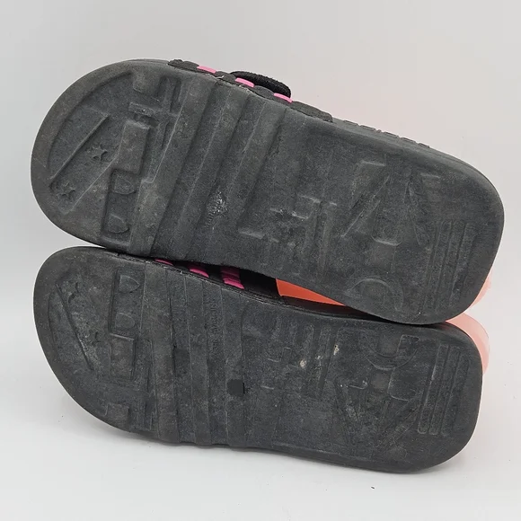 Adidas adissage hot pink and black slipon slide sandals size 4 - Picture 10 of 15